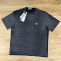 Stone Island Reflective Garment Lamination T-Shirt in Black