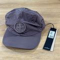 Stone Island Nylon Metal Baseball Cap in Purple Grey