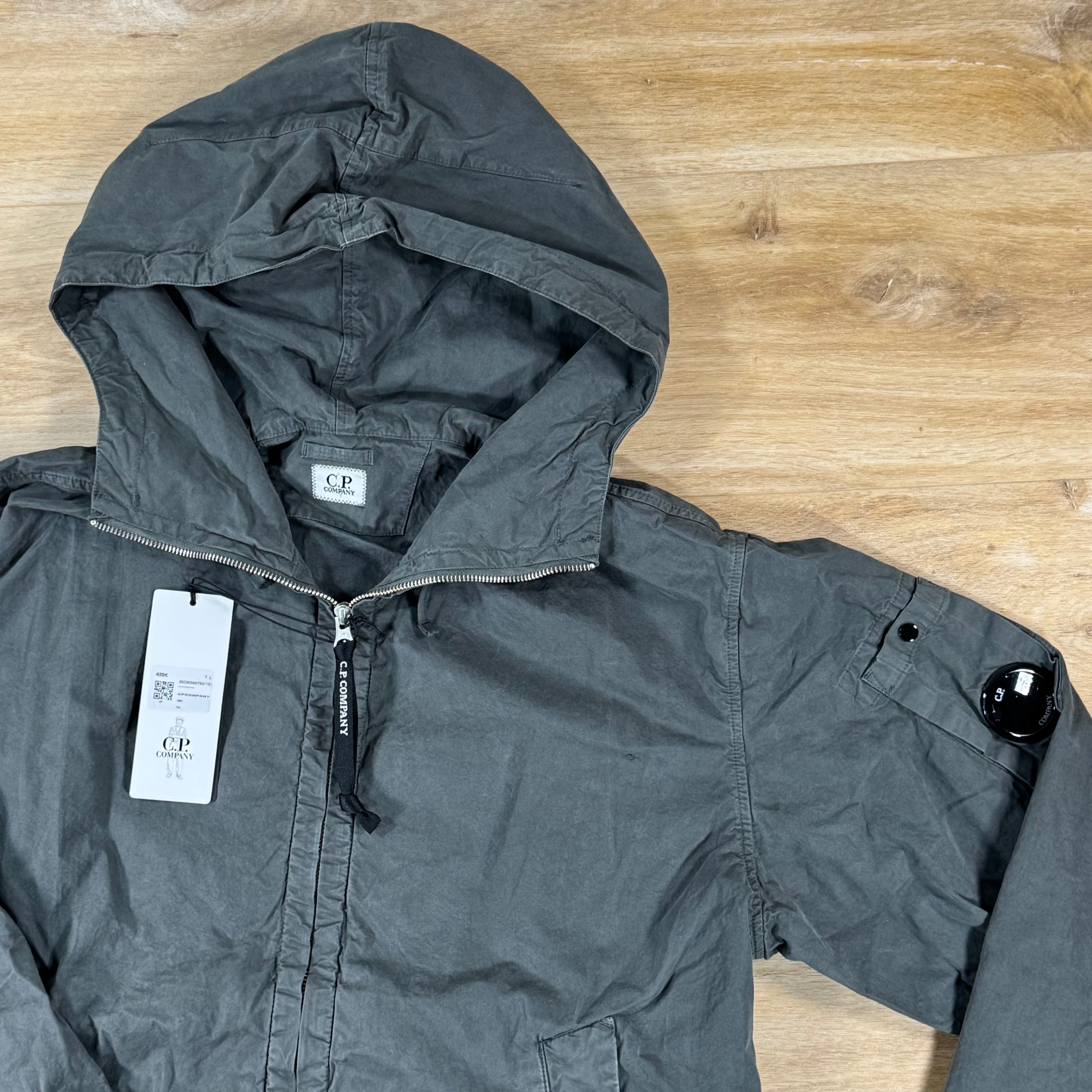 C.P. Company Micro-Reps Lens Jacket in Gunmetal - Grey