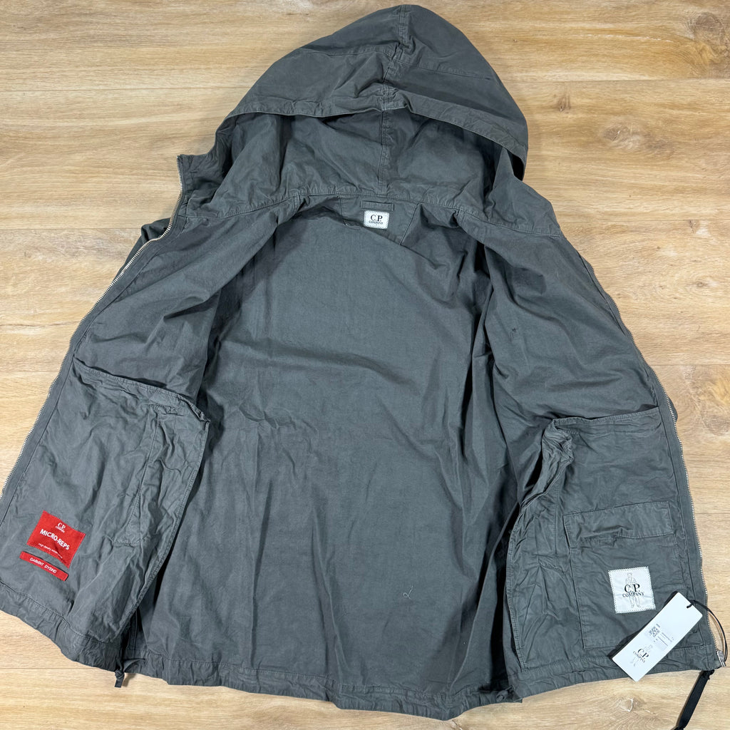 C.P. Company Micro-Reps Lens Jacket in Gunmetal - Grey