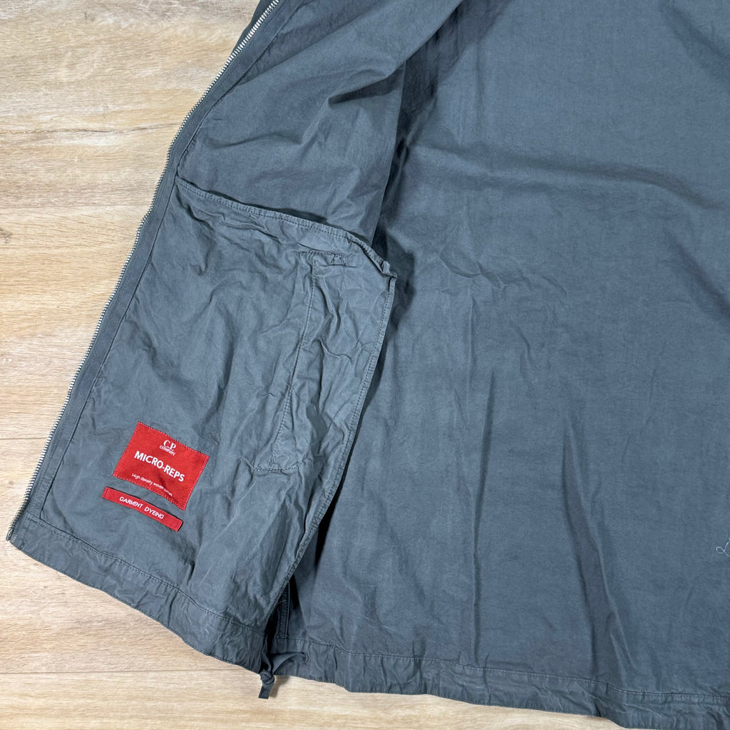 C.P. Company Micro-Reps Lens Jacket in Gunmetal - Grey
