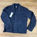 C.P. Company Raso Cinque Lens Overshirt in Midnight Navy
