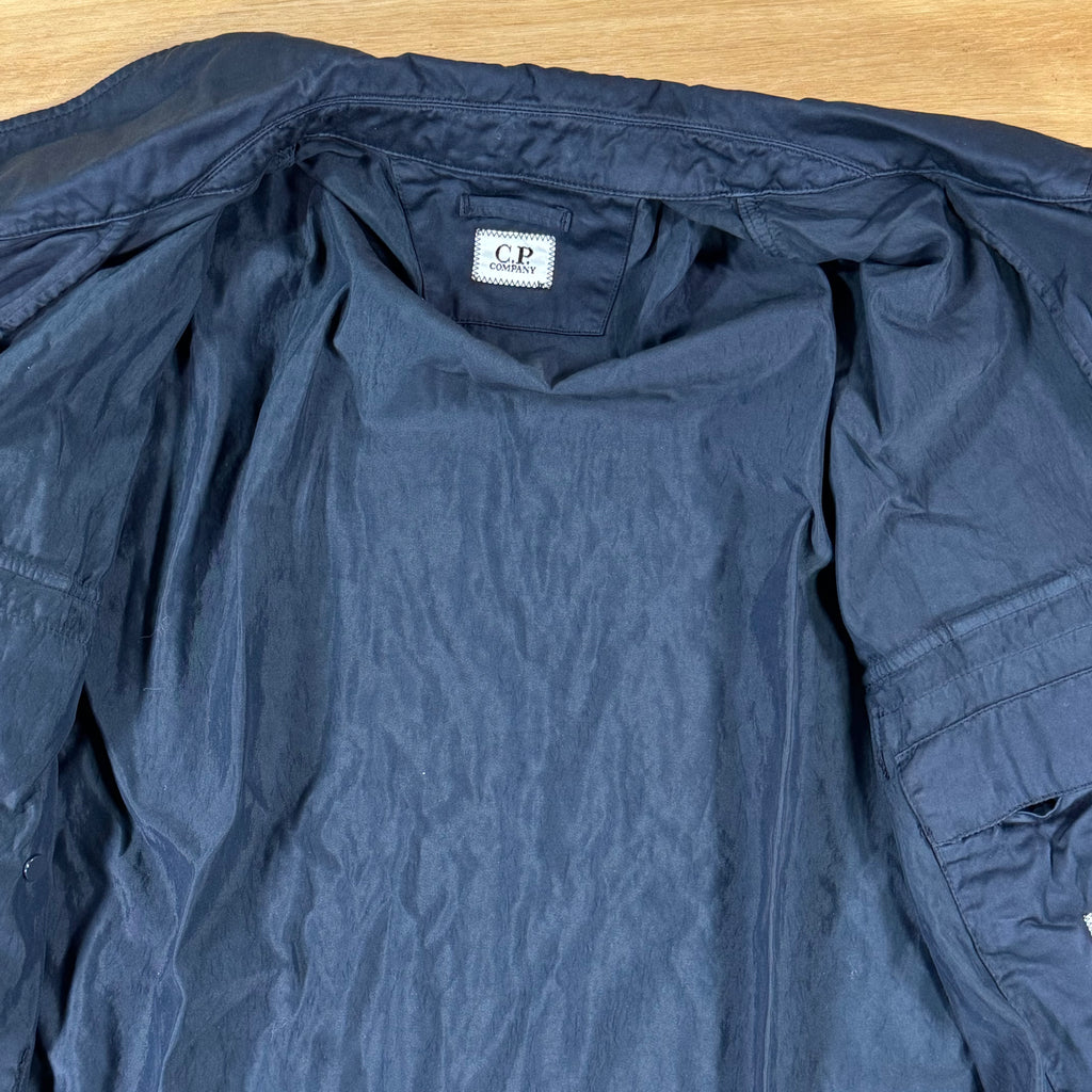 C.P. Company Raso Cinque Lens Overshirt in Midnight Navy