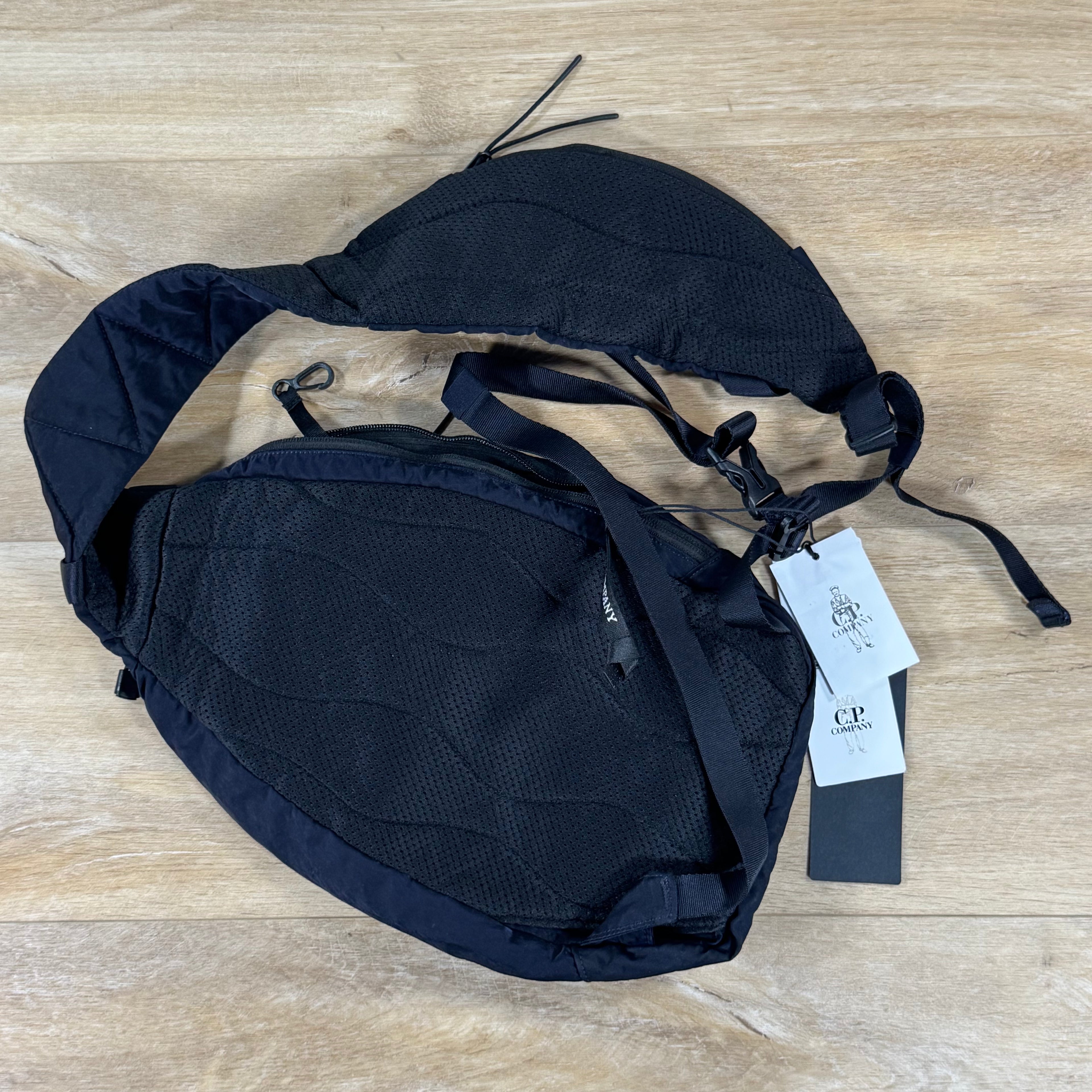 C.P. Company Nylon B Crossbody Backpack in Navy