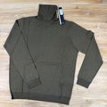 Stone Island Ghost Light Pure RWS Wool Turtleneck Jumper in Military Green