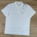 C.P. Company Stretch Piquet Polo Shirt in Gauze White