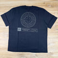 Stone Island 'Industrial' Print T-Shirt in Black