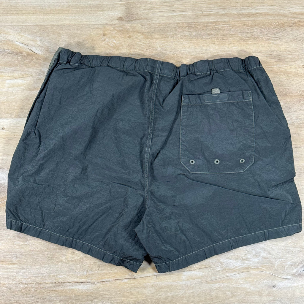 Stone Island Nylon Metal Slim-Fit Swim Shorts in Juniper Green