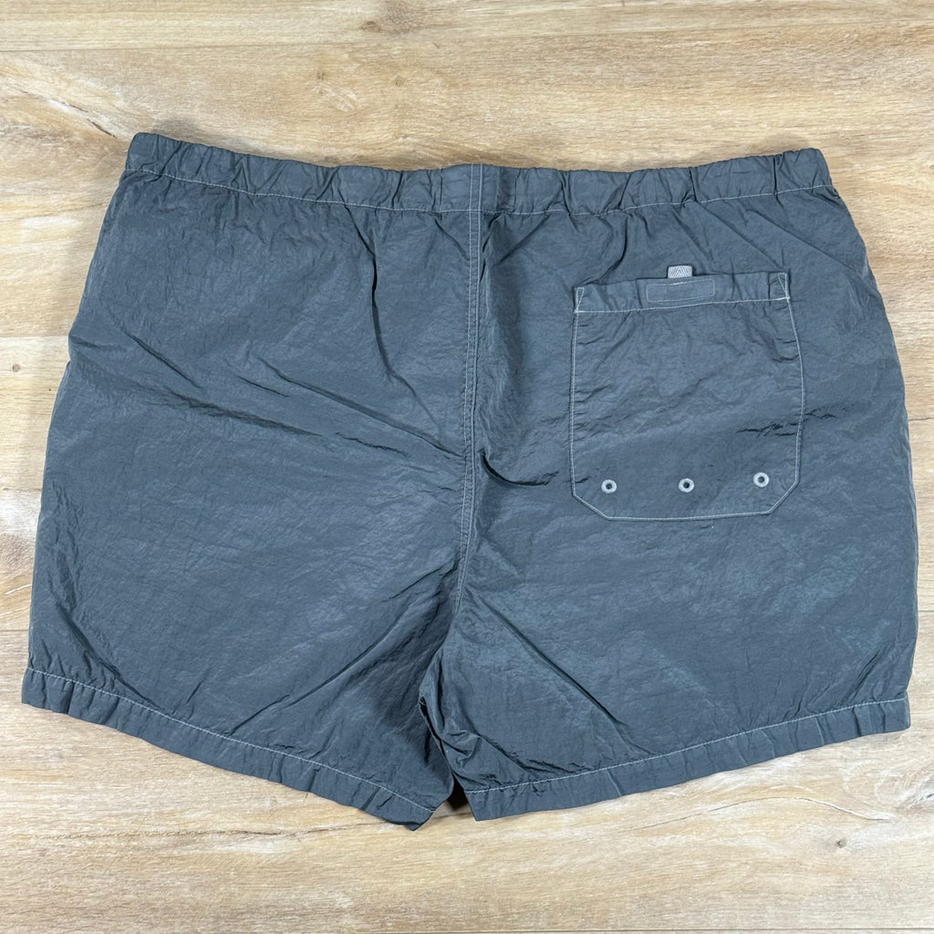 Stone Island Nylon Metal Slim-Fit Swim Shorts in Cement