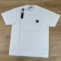 Stone Island Compass Patch Logo T-Shirt in White