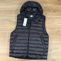 C.P. Company D.D. Shell Goggle Down Gilet in Black