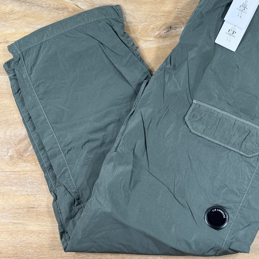 C.P. Company Chrome-R Regular Lens Cargo Pants in Castor Grey