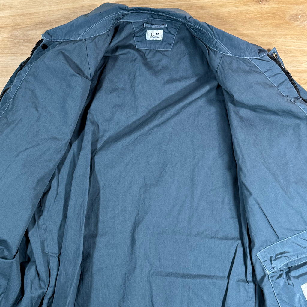 C.P. Company Chrome-R Chest Pocket Lens Overshirt in Orion Blue