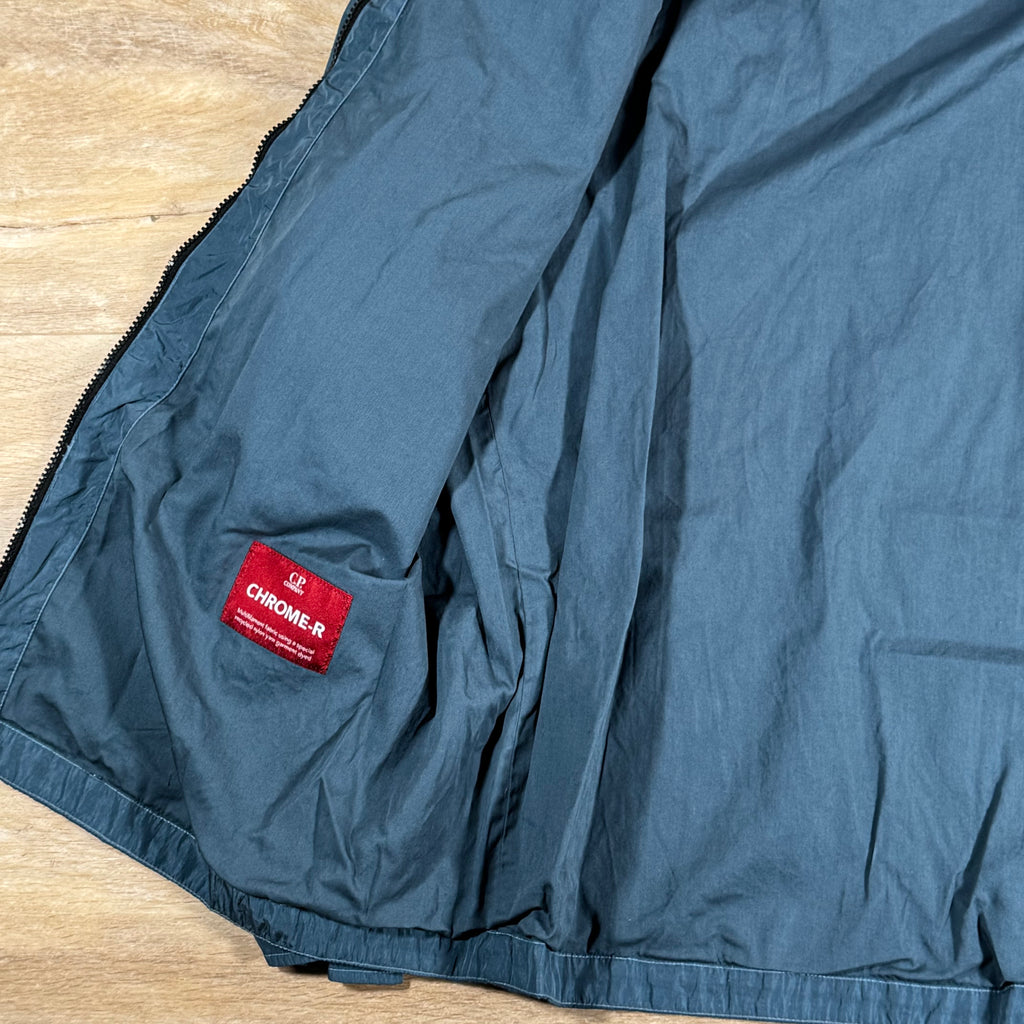 C.P. Company Chrome-R Chest Pocket Lens Overshirt in Orion Blue