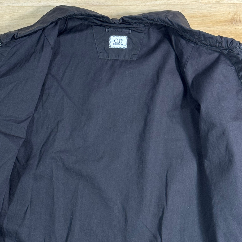 C.P. Company Chrome-R Chest Pocket Lens Overshirt in Black
