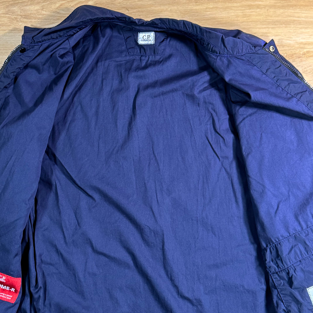 C.P. Company Chrome-R Chest Pocket Lens Overshirt in Peacoat - Blue