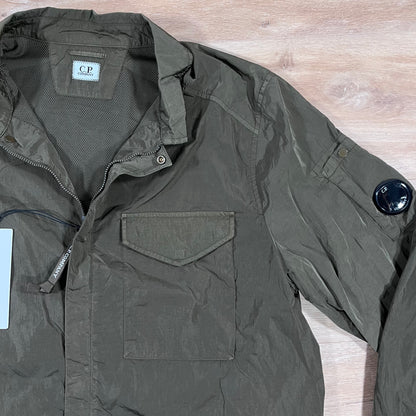 C.P. Company Chrome-R Lens Overshirt in Ivy Green