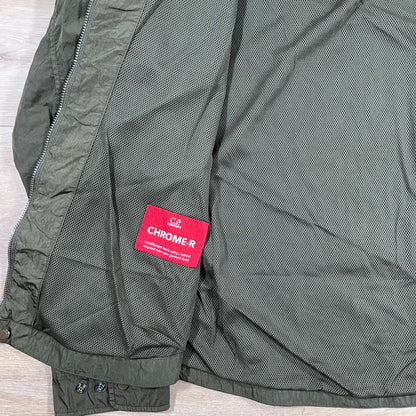 C.P. Company Chrome-R Lens Overshirt in Ivy Green