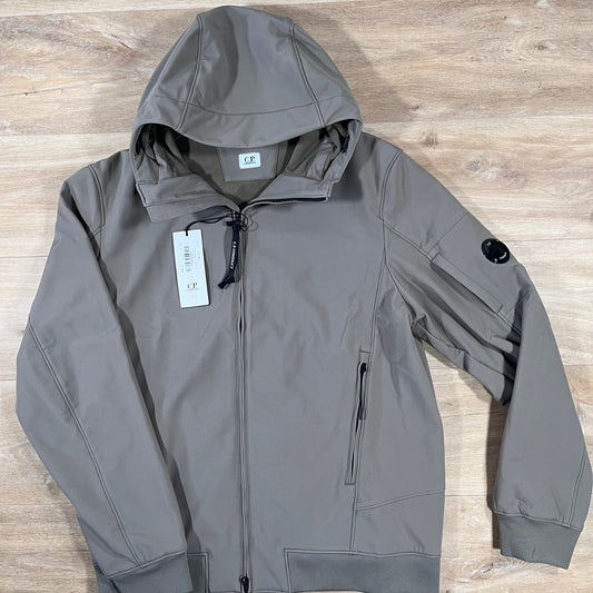 C.P. Company Shell-R Lens Jacket in Walnut