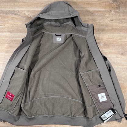 C.P. Company Shell-R Lens Jacket in Walnut