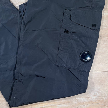 C.P. Company Chrome-R Lens Cargo Pants in Black