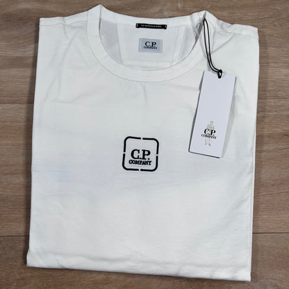 C.P. Company Metropolis Long Sleeved T-Shirt in White