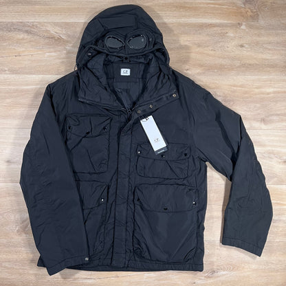 C.P. Company Chrome-R Goggle Jacket in Black