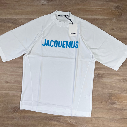 Jacquemus Le T-Shirt Typo in White