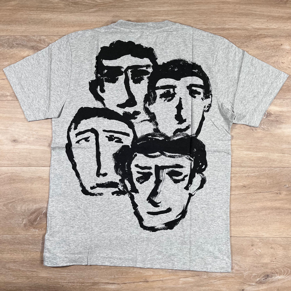Off-White Faces T-Shirt in Grey