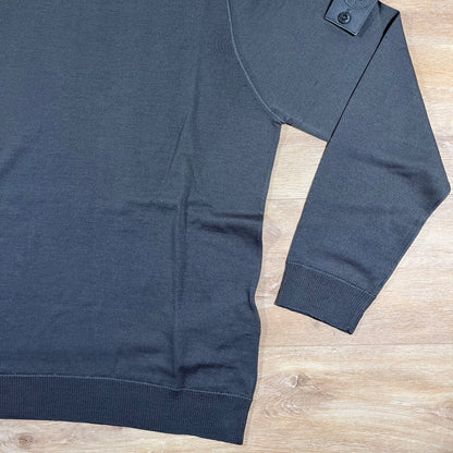 Stone Island Ghost Pure Light RWS Wool Turtleneck Jumper in Dark Grey