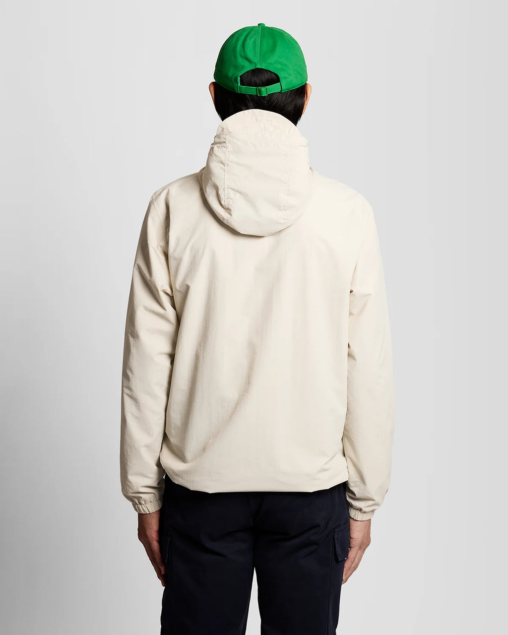 Lyle & Scott Water Resistant Hooded Jacket in Cove