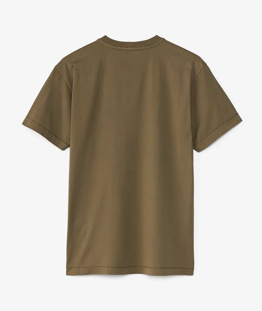 Stone Island Compass Patch T-Shirt in Military Green