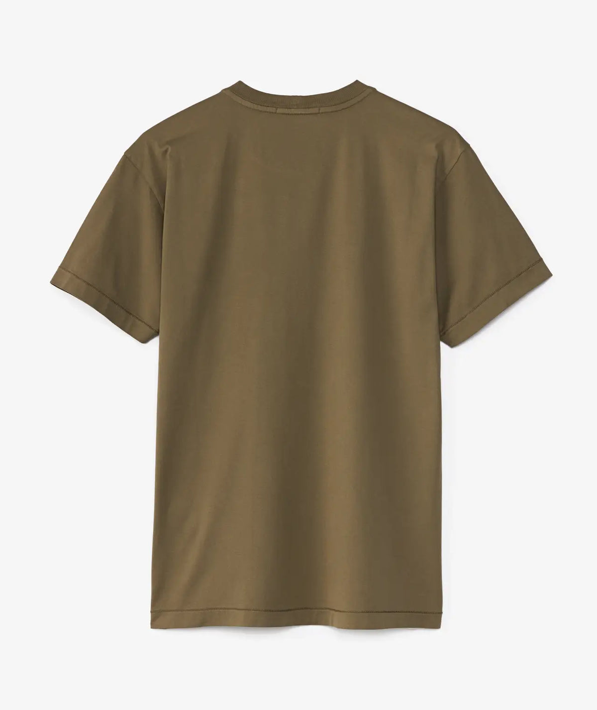 Stone Island Compass Patch T-Shirt in Military Green