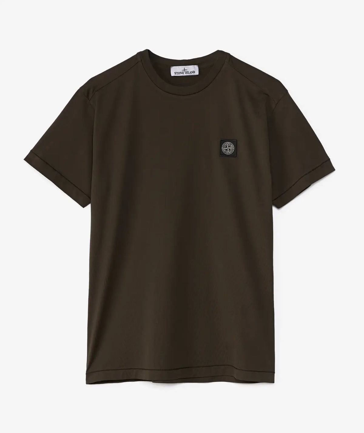 Stone Island Compass Patch T-Shirt in Coal Grey
