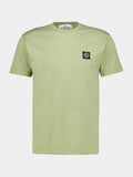 Stone Island Compass Patch T-Shirt in Laurel Green