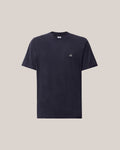 C.P. Company 30/1 Jersey Logo Patch T-Shirt in Navy