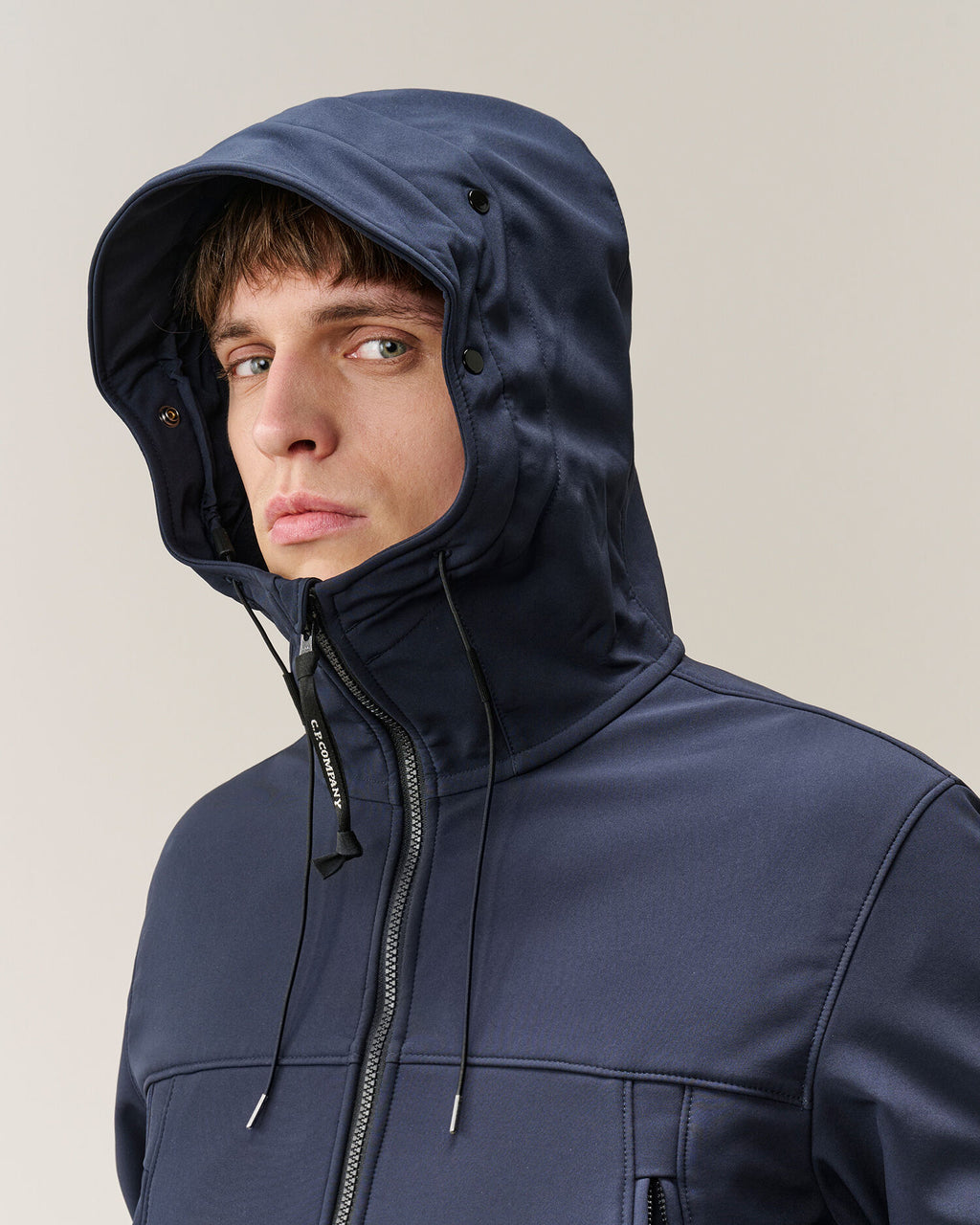 C.P. Company Shell-R Goggle Jacket in Navy