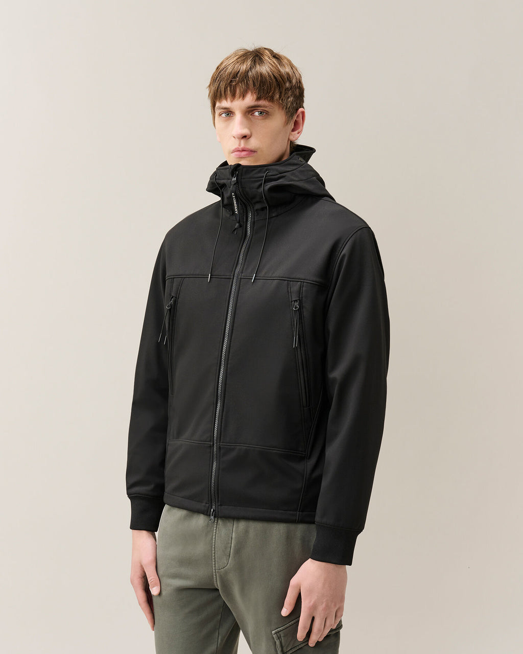 C.P. Company Shell-R Goggle Jacket in Black