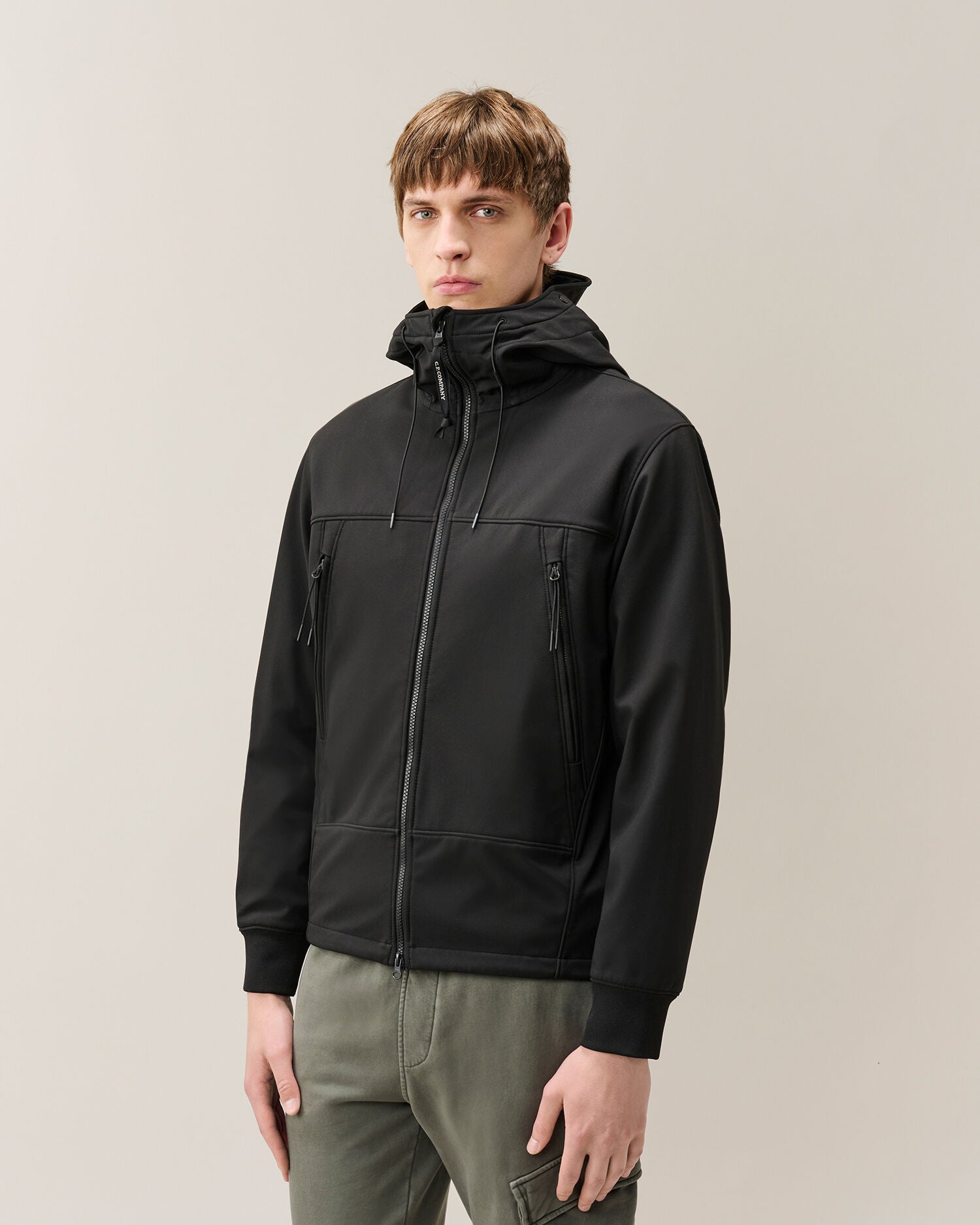 C.P. Company Shell-R Goggle Jacket in Black