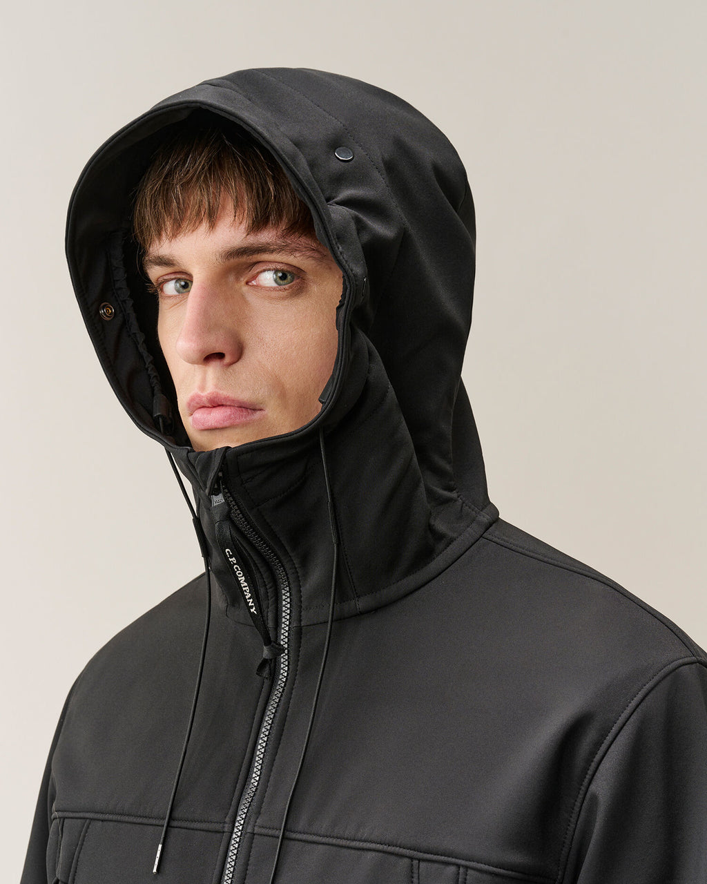 C.P. Company Shell-R Goggle Jacket in Black