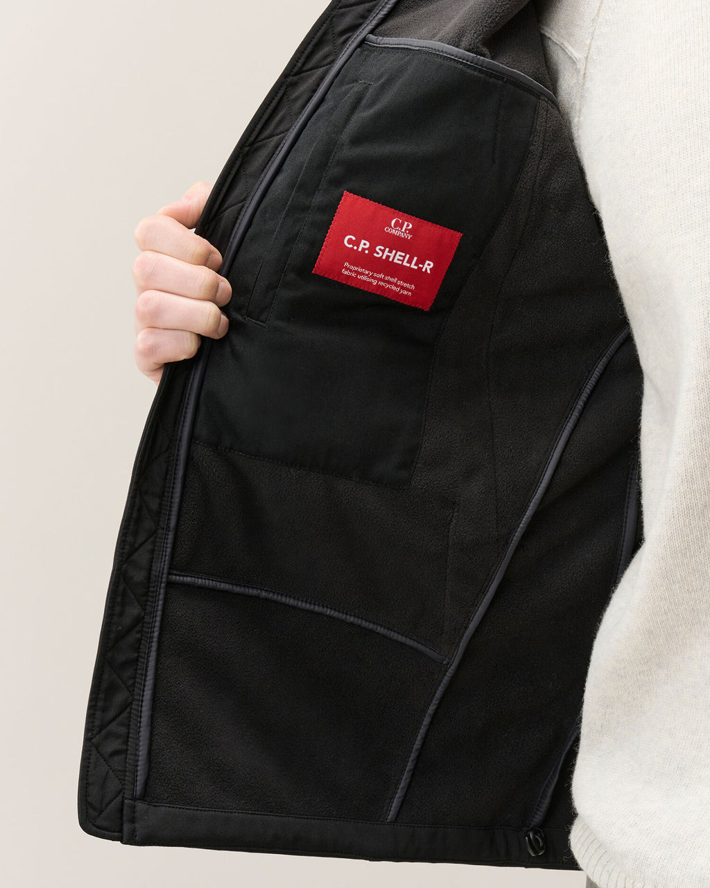 C.P. Company Shell-R Goggle Jacket in Black