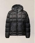 C.P. Company D.D. Shell Lens Puffer Jacket in Black