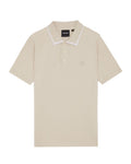 Lyle & Scott Tipped Superfine Polo Shirt in Cove