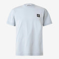 Stone Island Compass Patch T-Shirt in Ash Grey