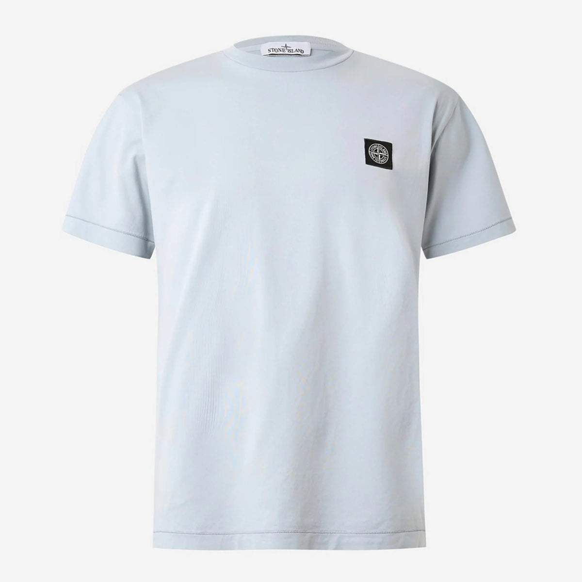 Stone Island Compass Patch T-Shirt in Ash Grey