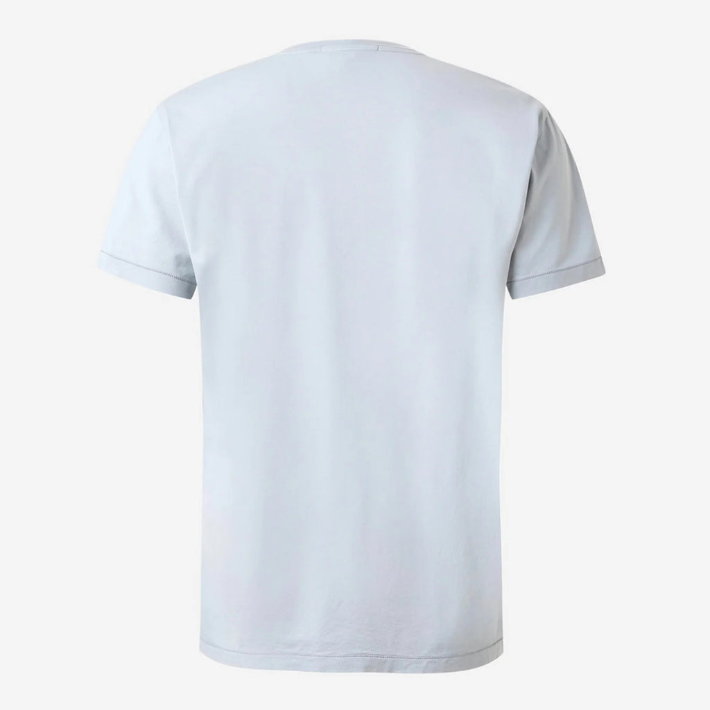 Stone Island Compass Patch T-Shirt in Ash Grey