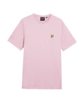 Lyle & Scott Cotton Crewneck T-Shirt in Pink Light