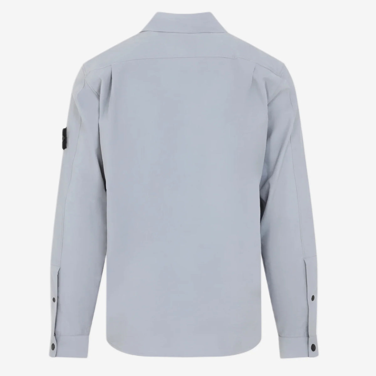 Stone Island Cotton Micro Corduroy Overshirt in Ash Grey