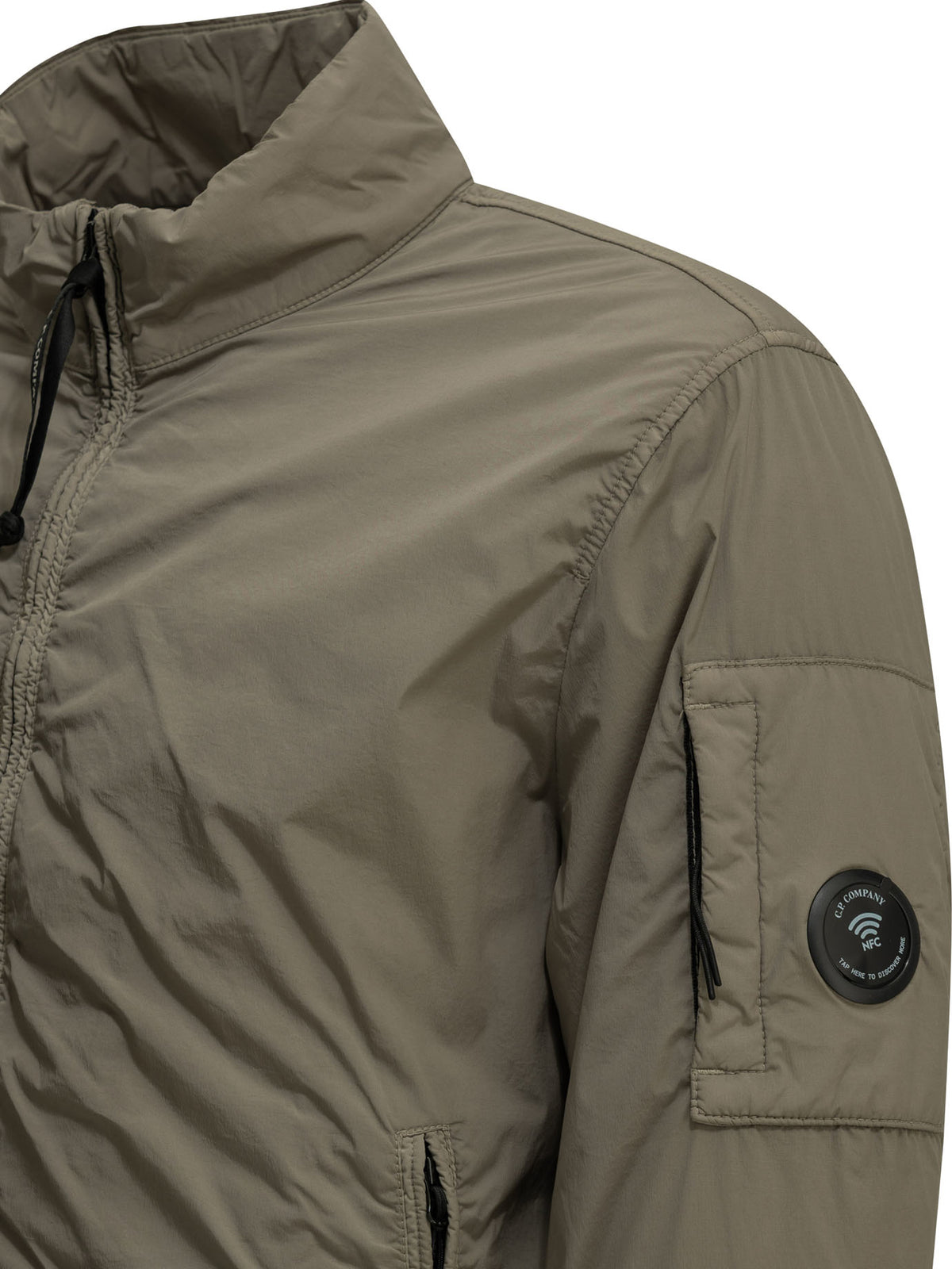C.P. Company Nycra Lens Jacket in Fallen Rock - Beige