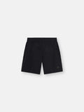 Stone Island Ghost Nylon Smerigliato Mid-Length Swim Shorts in Black